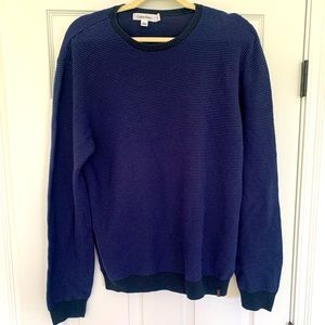 Calvin Klein Navy Blue Pullover Sweater